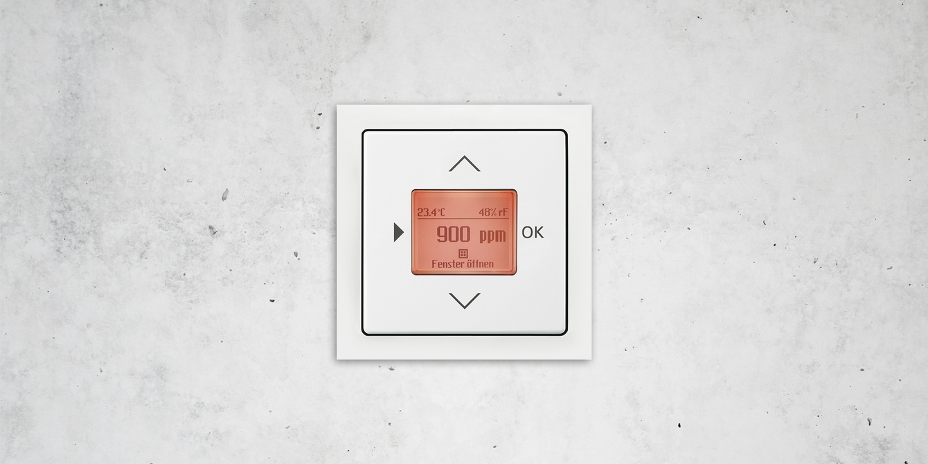 Busch-Raumluftsensor® CO2 bei Adler Elektrik A. I. UG in Würzburg