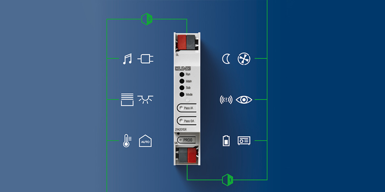 KNX Bereichs- und Linienkoppler bei Adler Elektrik A. I. UG in Würzburg
